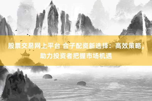 股票交易网上平台 合子配资新选择：高效策略，助力投资者把握市场机遇